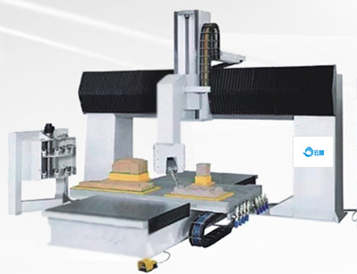 五轴曲面木工家具雕刻机加工效果